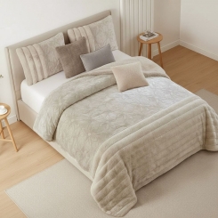 COMFORTER SHERPA FLOR